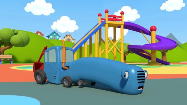 СИНИЙ ТРАКТОР : НОВЫЕ ИГРЫ - мультики для малышей