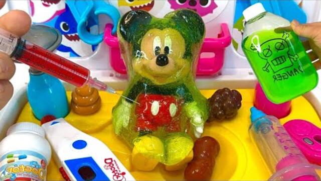9 Minutes Satisfying with Unboxing Mickey Mouse Doctor toys & Ambulance ASMR