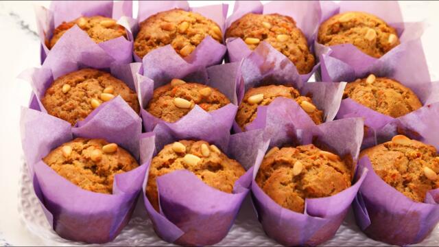 Carrot cake muffins