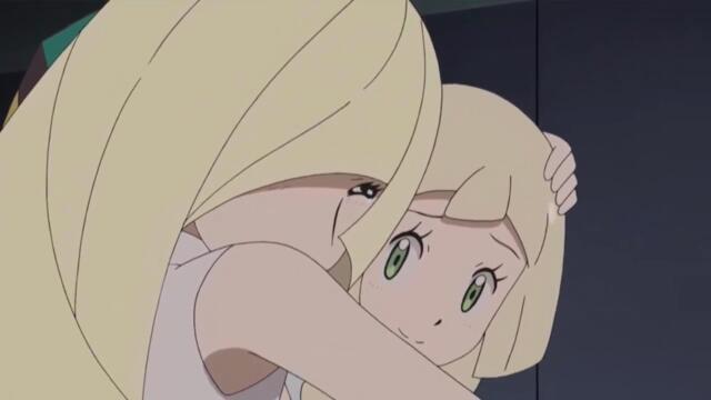 Lusamine and Lillie moments