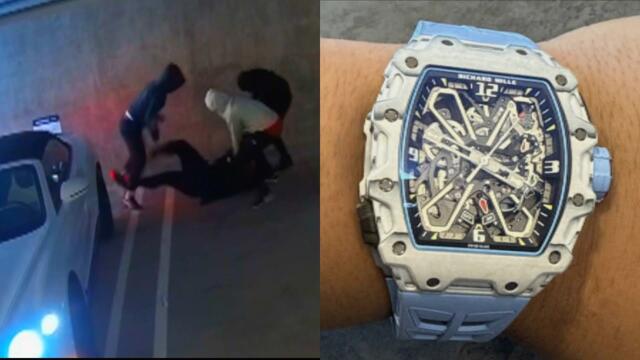 Robbers Drag Man Out Of Car And Steal His $600K Watch