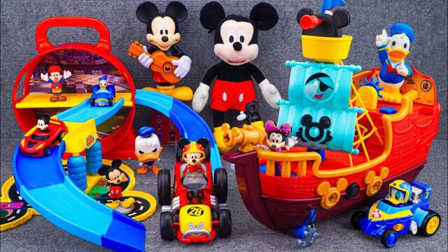 Satisfying with Unboxing Disney Mickey Mouse Pirate Ship Playset | Review Toys ASMR
