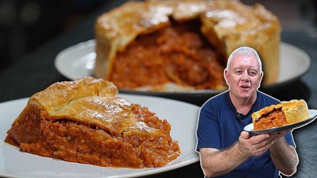 British Tomato Corned Beef Pie – Simple, Savoury & Budget Friendly