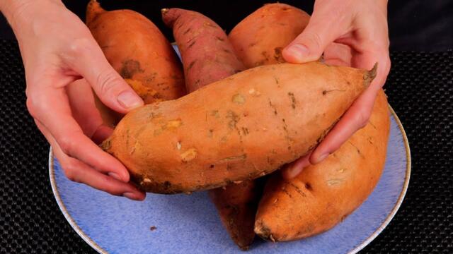 🔥 Stop boiling sweet potatoes! A life hack from a 5-star chef—they really do melt like butter!🍠