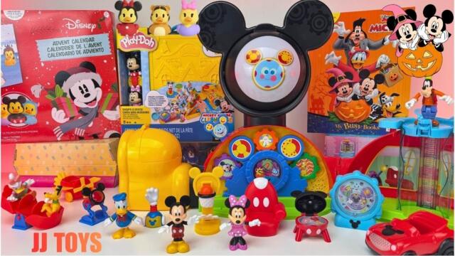 🎁 Mickey Mouse Toys UNBOXING 2025! Disney Jr. Mickey Mouse Clubhouse Playset & Halloween Review