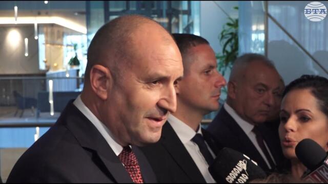 Вчера беше официализирана коалиция „Магнитски", заяви президентът Румен Радев