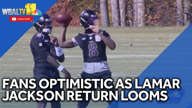 Ravens fans optimistic ahead of tilt with Bears as possible Lamar Jackson return looms