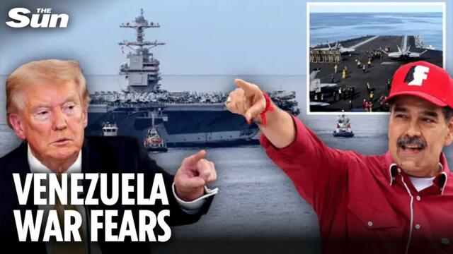 Trump sends world’s biggest warship to join drug-busting force amid fears of war with Venezuela