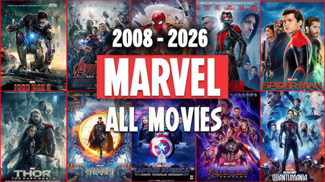 Marvel Movies (2008-2026)Филмите са в описанието