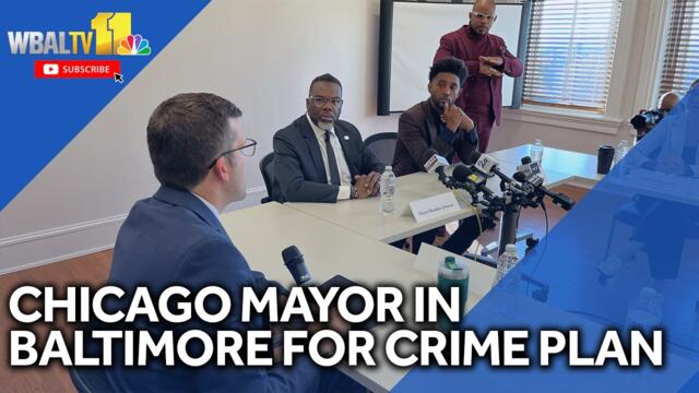 Mayors talk holistic approach to crime in Baltimore