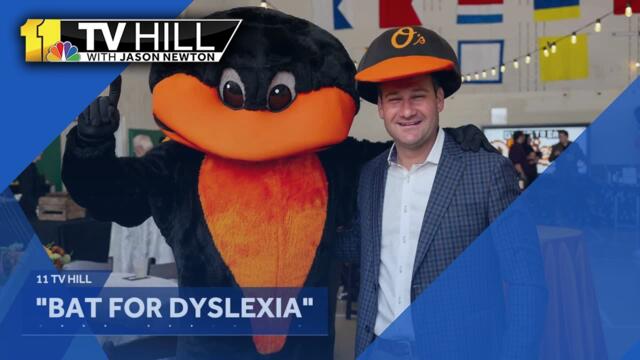 11 TV Hill: Going to 'Bat for Dyslexia'