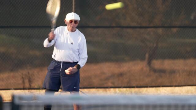 102-Year-Old Tennis Player Stays Active On The Court