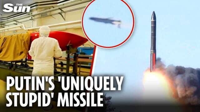 Putin’s new ‘Flying Chernobyl’ mega missile Burevestnik is a nuclear-powered FLOP
