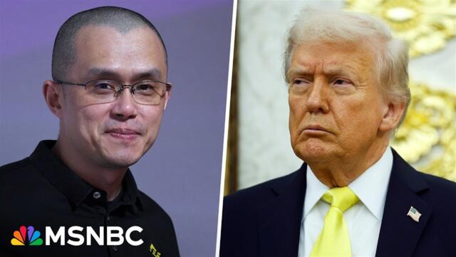 'Questions of integrity': President pardons crypto giant with ties to Trump family venture