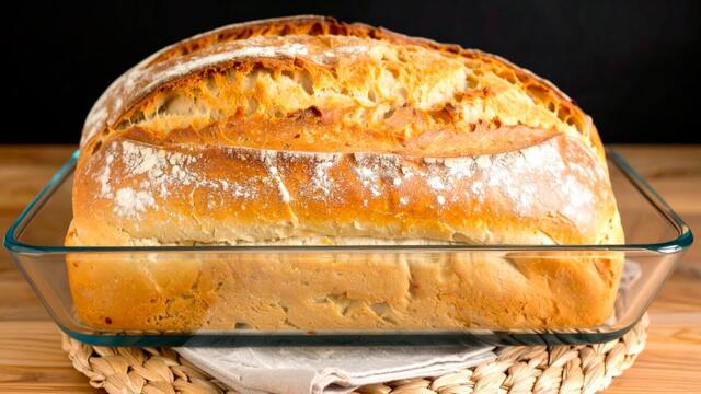 Brot 3 Tassen! Das neue perfekte Rezept für Schnellbrot