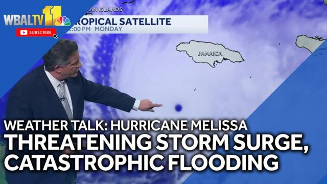 Weather Talk: Take a closer look at Hurricane Melissa