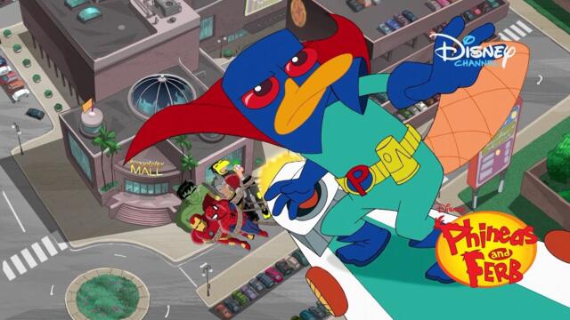 Супер Пери | Финиъс и Фърб | Disney Channel Bulgaria