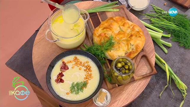 Рецептите днес: Пай с телешко, моцарела и кори за баница - „На кафе“ (28.10.2025)