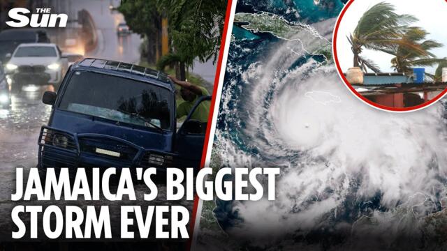 Deadly Hurricane Melissa rips through Caribbean with 175mph winds to hit Jamaica