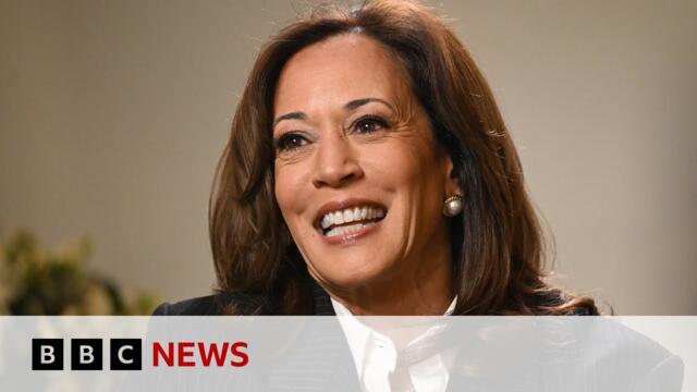 'I am not done' - Kamala Harris tells BBC she may run for US president again | BBC News