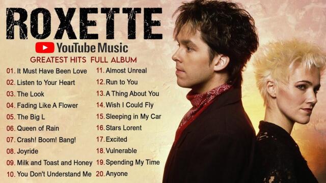 Roxette Greatest Hits Full Album - Best Songs Of Roxette - 70s 80s 90s Oldies But Goodies #a9