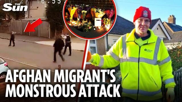 Afghan migrant stabbed hero dogwalker to death during psychotic knife attack
