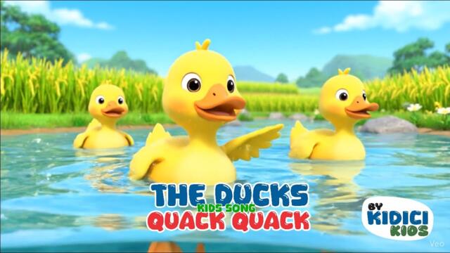 DuckSong for Kids | English Nursery Rhymes about Animals | Fun Kids Song | Animal Song for Kids