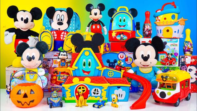 Satisfying with Unboxing Disney Mickey Mouse Halloween Parade Playset | Review Toys ASMR