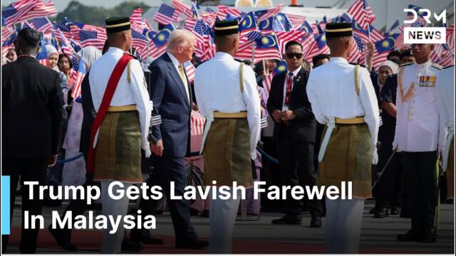GRAND DEPARTURE: President Trump’s Showstopping Exit From Malaysia — Full Pomp & Celebration! | AC1G
