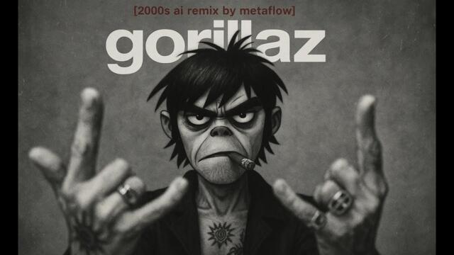 Brainiacs Meditation - Gorillaz Inspired Psycho Album AI Remix [2000s electro pop]
