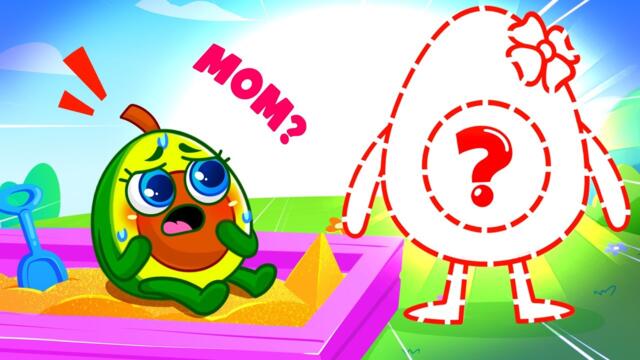 Mommy Got Lost 😢💖 | I Lost My Mom | Kids' Songs and Nursery Rhymes