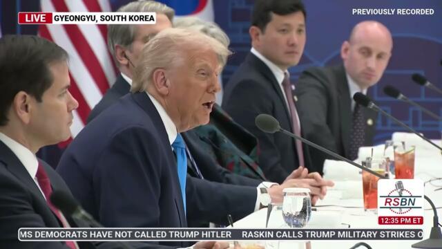 WATCH: President Trump Attends a Bilateral Lunch with the Prime Minister of South Korea - 10/29/25