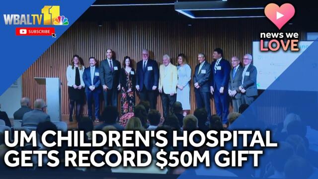 Philanthropist gifts record $50M to UM Children's Hospital