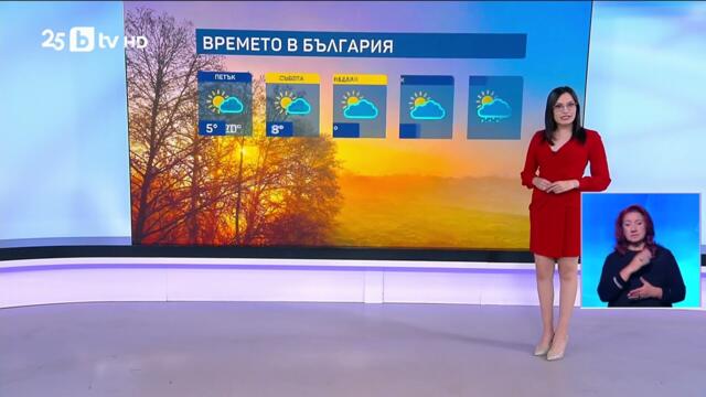 bTV Времето (30.10.2025 г. – централна емисия)