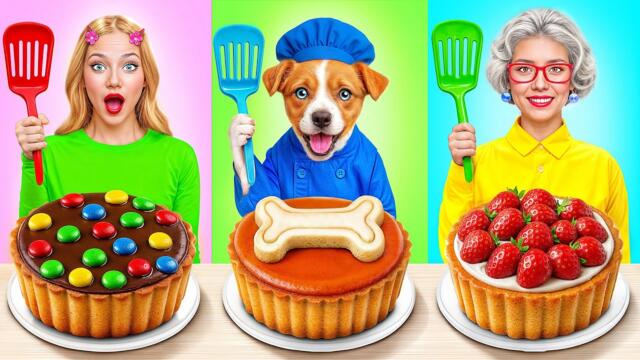 Кулинарно Предизвикателство с Кучето | Забавни Рецепти за Храна Multi DO Smile