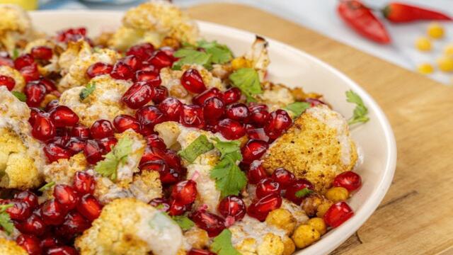 5 Тайни за Печен Карфиол с Нахут | Бързи Веган Рецепти