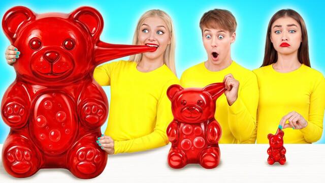 Предизвикателство за Голяма, Средна и Малка Чиния | Страхотни Кулинарни Рецепти Multi DO Challenge