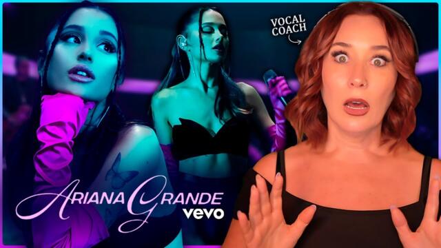 Vocal Coach Reacts to Ariana Grande — Positions (VEVO Live Performances)