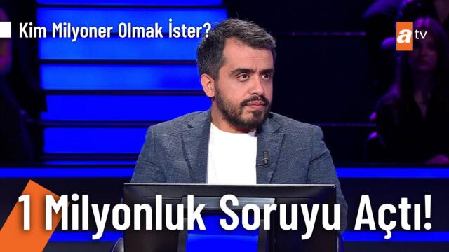 Yarışmacı 1 Milyonluk soruyu açtı! - Kim Milyoner Olmak İster? 1188. Bölüm