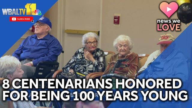 8 centenarians honored for being 100 years young