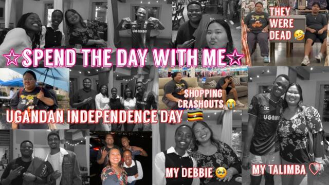 Spend The Day With Me // Shopping 🛍️ & Celebrating Independence Day *Ugandan Editon 🇺🇬* 
