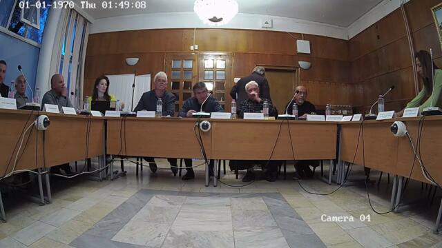 Видеозаписи от 43-то извънредно заседание на Общински съвет – Твърдица, 30.10.2025 г. - камера 4