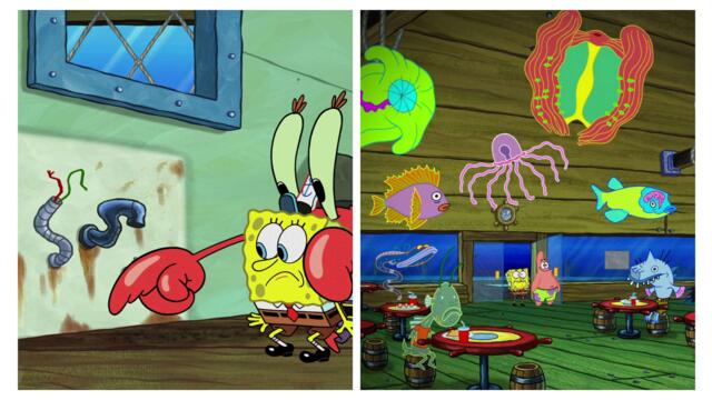 Спондж Боб Квадратни гащи С11 Е24 - Грилът го няма!; Нощният бургер | Бг аудио