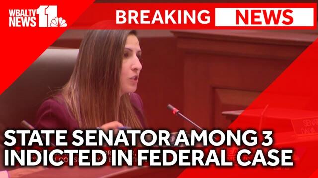 Maryland state senator among 3 indicted in federal case