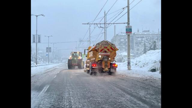37 снегорина ще обслужват Област Русе през зимния сезон