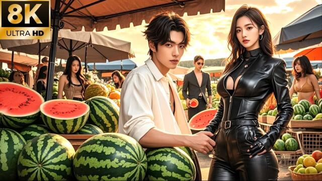 🔥Pria penjual semangka ternyata adalah seorang pemimpin geng yang tersembunyi!