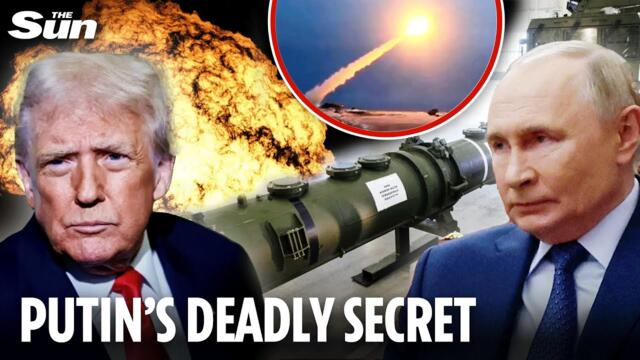 Scheming Putin’s SECRET missile pounding Ukraine prompted Trump’s new nuke tests