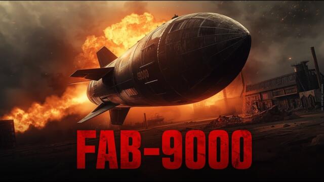 ФАБ 9000 как 9 тонн стали стирают города с карты