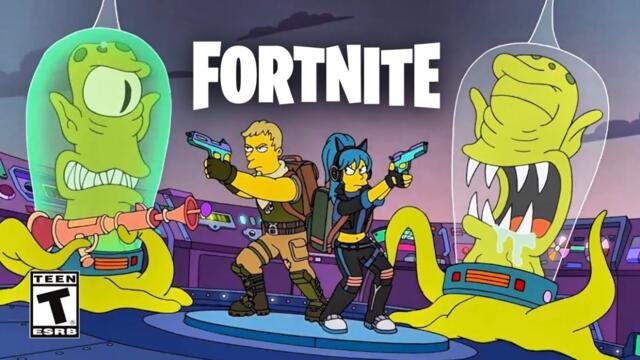 Fortnite x The Simpsons | Official Teaser Trailer 