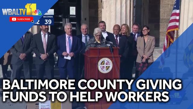 Baltimore County announces funds to assist federal workers, SNAP recipients